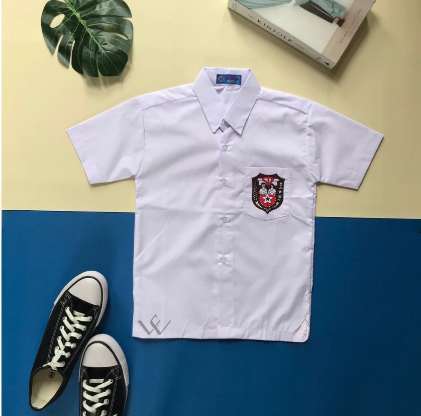 BAJU SD lengan pendek sablon