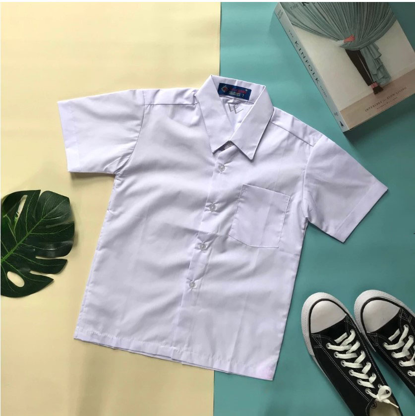 Baju Putih Polos Pendek