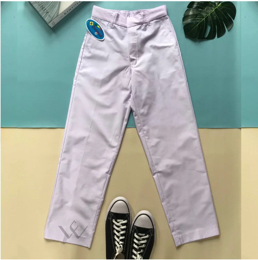 Celana PUTIH Panjang NON KARET