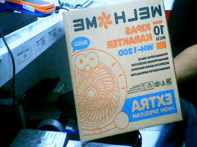 KIPAS BOX WELHOME WH120D DORAEMON