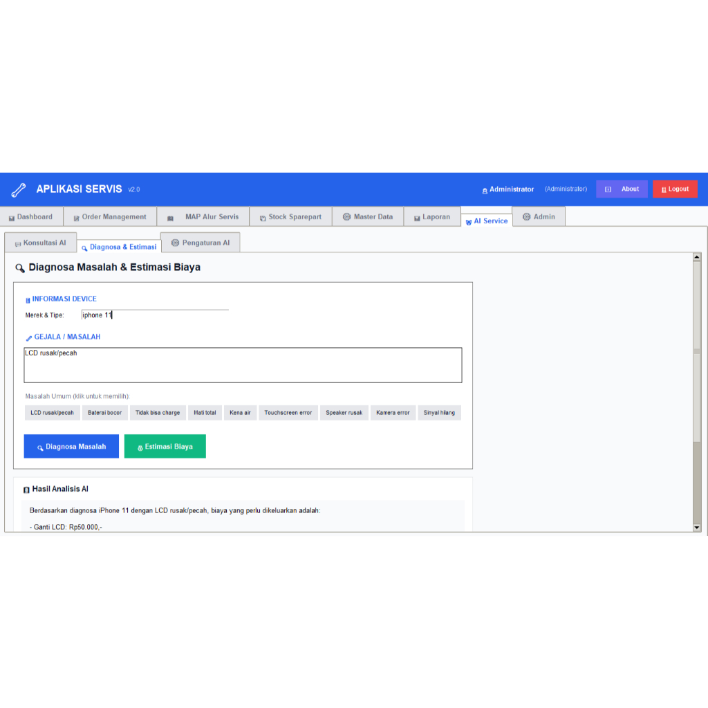 AI Diagnosa